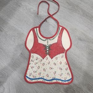Vintage baby bib
